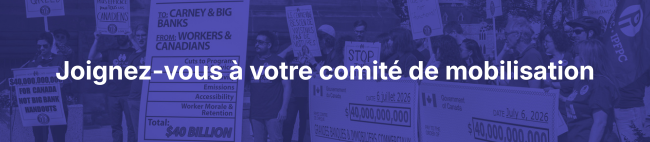 Joignez-vous à votre comité de mobilisation