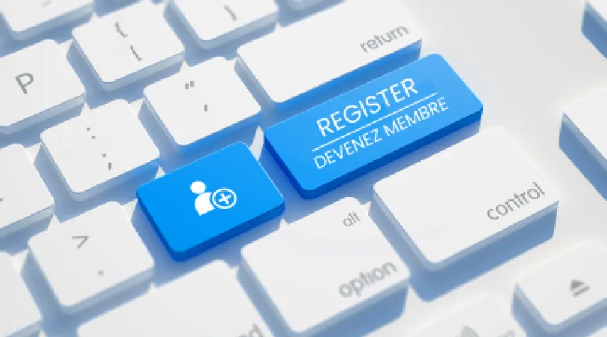 Register button