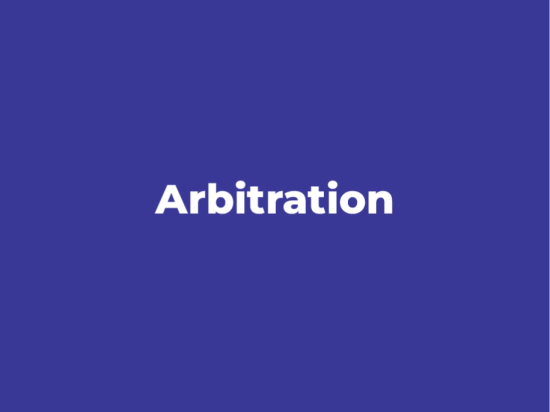 Arbitration