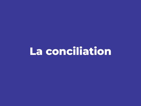La conciliation